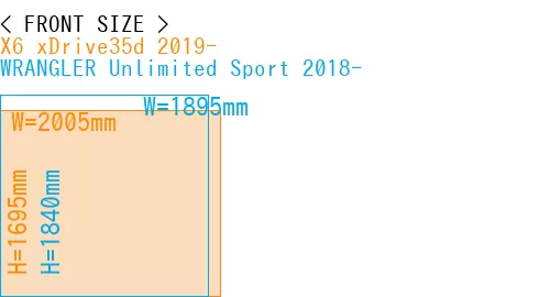 #X6 xDrive35d 2019- + WRANGLER Unlimited Sport 2018-